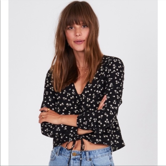 Amuse Society Bianca woven top XS - Picture 6 of 8
